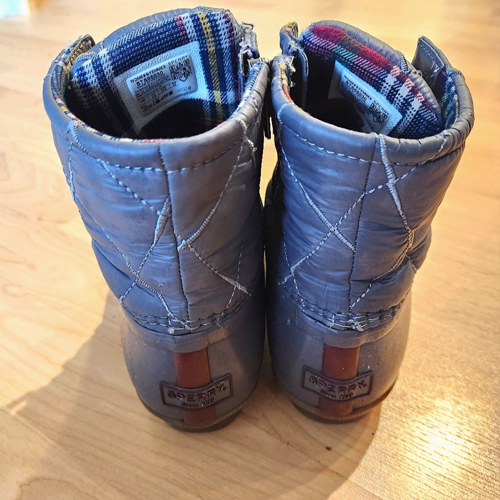 Sperry Quilted Duck Boot - Gray - image 5